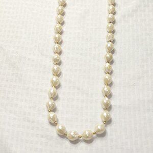 Faux Pearl Necklace